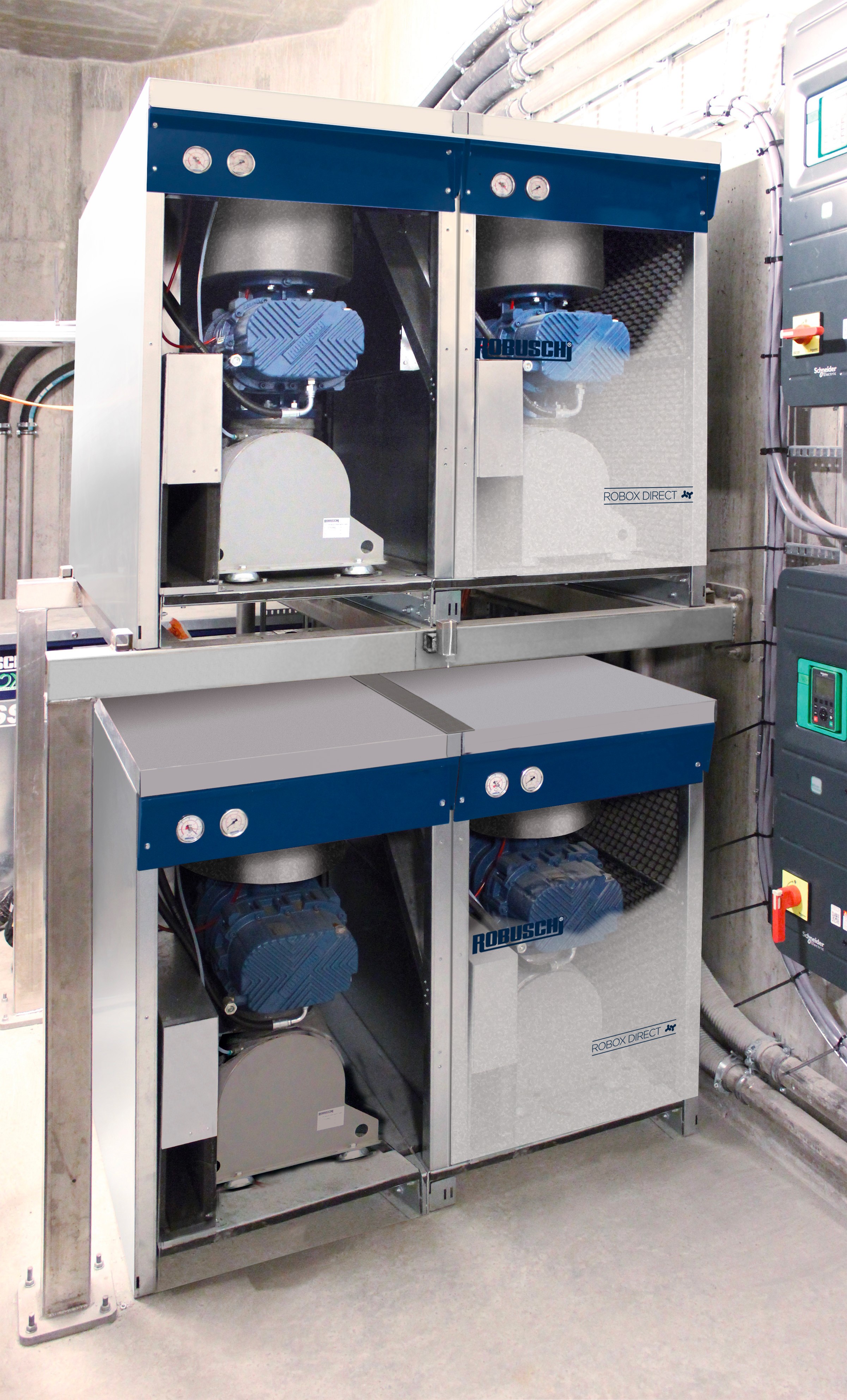 Balíček kompaktních dmychadel Robox Direct 